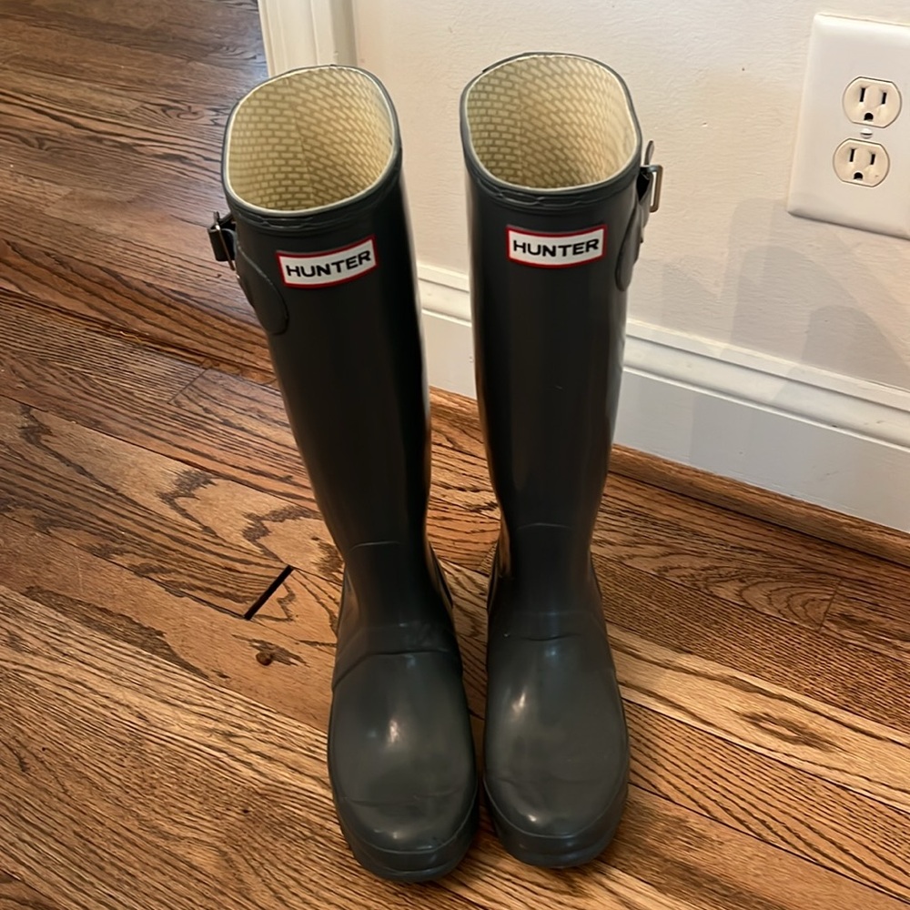 Hunter original gloss rain boots - Picture 2 of 5
